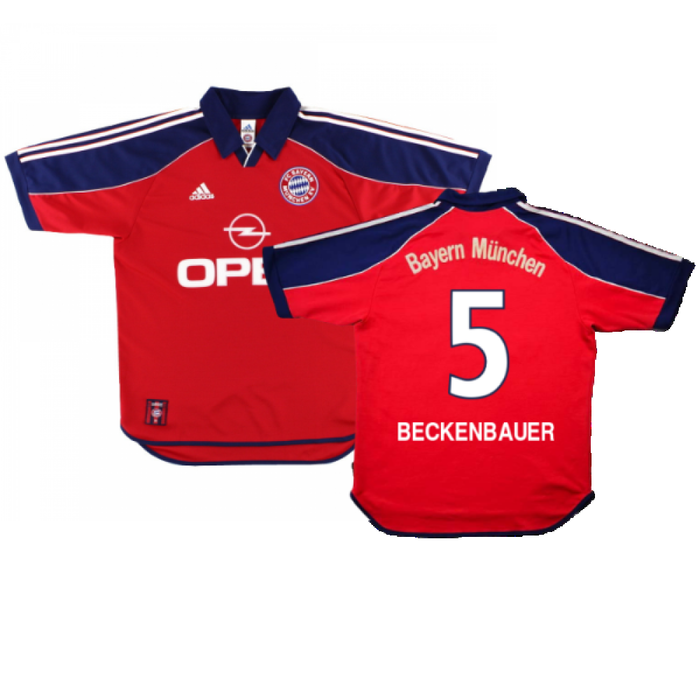 Bayern Munich 1999-01 Home Shirt (XL) (Very Good) (Beckenbauer 5)