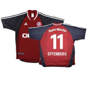 Bayern Munich 2001-02 Home Shirt (S) (Very Good) (Effenberg 11)_0