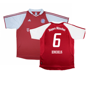 Bayern Munich 2003-04 Home Shirt (XXL) Makaay #10 (Very Good) (Demichelis 6)_0