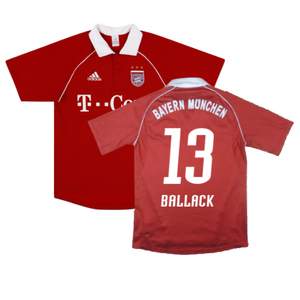 Bayern Munich 2005-06 Home Shirt (Very Good) (Ballack 13)_0