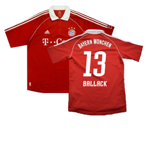 Bayern Munich 2006-07 Home Shirt (L) (Very Good) (Ballack 13)_0