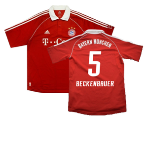 Bayern Munich 2006-07 Home Shirt (Excellent) (Beckenbauer 5)_0