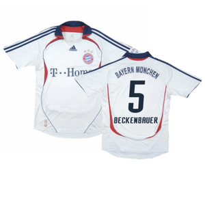 Bayern Munich 2006-08 Away Shirt (M) (Good) (Beckenbauer 5)_0