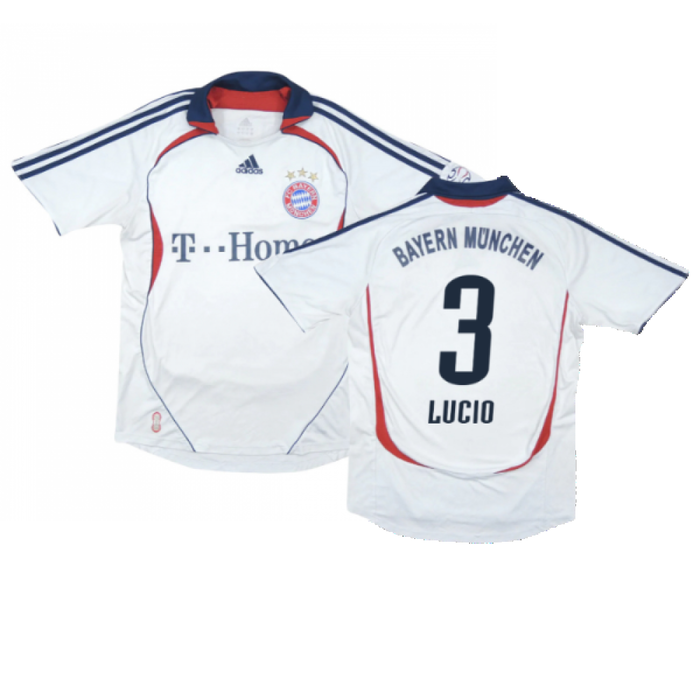 Bayern Munich 2006-08 Away Shirt (S) (Excellent) (Lucio 3)