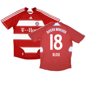 Bayern Munich 2007-09 Home Shirt (M) (Fair) (Klose 18)_0