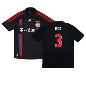 Bayern Munich 2007-08 Third Shirt (XXL) (Good) (Lucio 3)_0