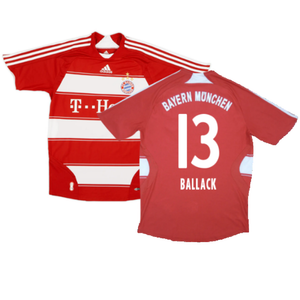 Bayern Munich 2007-09 Home Shirt (XL Boys) Schweinsteiger #31 (Good) (Ballack 13)_0