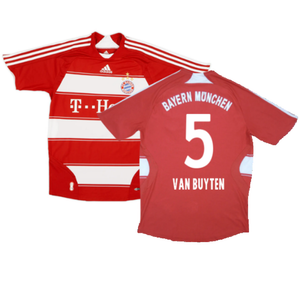 Bayern Munich 2007-09 Home Shirt (XL Boys) Schweinsteiger #31 (Good) (Van Buyten 5)_0