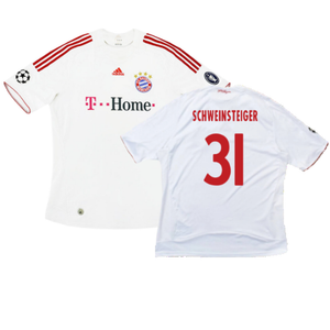 Bayern Munich 2008-09 Third Shirt (L) (Excellent) (Schweinsteiger 31)_0