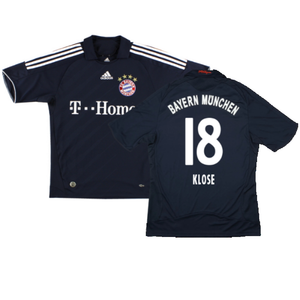 Bayern Munich 2008-09 Away Shirt (Van Bommel #17) (M) (Very Good) (Klose 18)_0