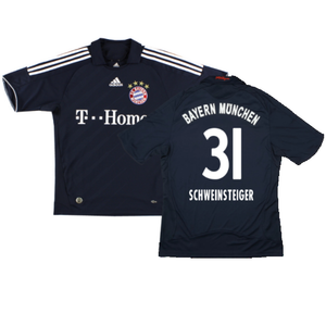 Bayern Munich 2008-10 Away Shirt (M) (Excellent) (Schweinsteiger 31)_0