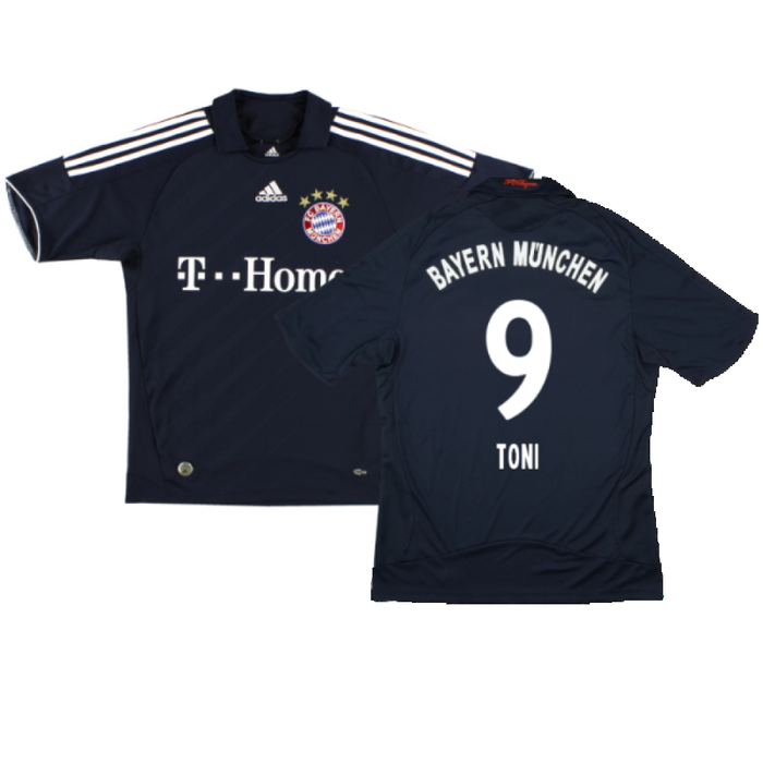 Bayern Munich 2008-10 Away Shirt (M) (Excellent) (Toni 9)