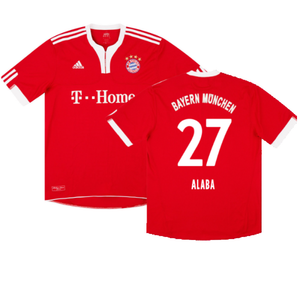 Bayern Munich 2009-10 Home Shirt (Excellent) (Alaba 27)_0