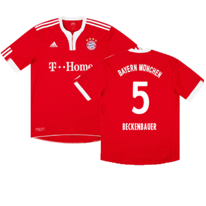 Bayern Munich 2009-10 Home Shirt (Excellent) (Beckenbauer 5)_0