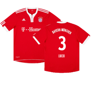 Bayern Munich 2009-10 Home Shirt (XL) (Good) (Lucio 3)_0