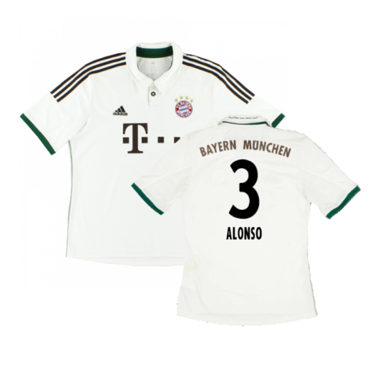 Bayern Munich 2013-14 Away Shirt (XL Boys) (Excellent) (Alonso 3)_0