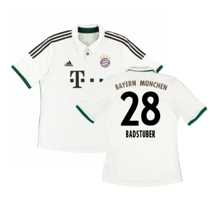 Bayern Munich 2013-14 Away Shirt (XXL) (Good) (Badstuber 28)