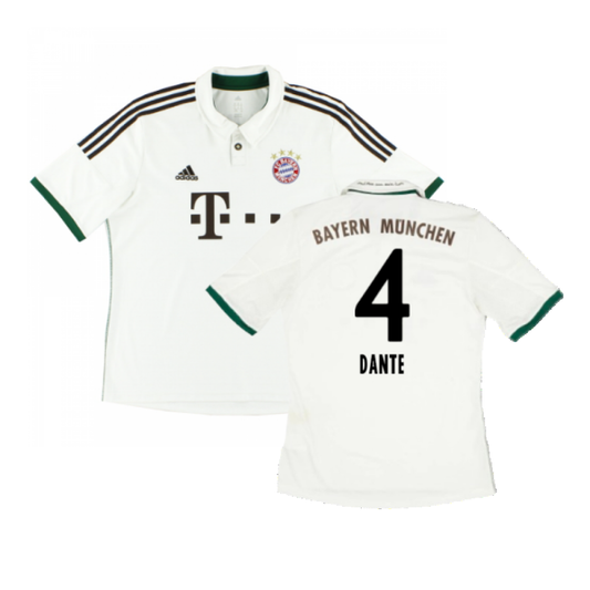 Bayern Munich 2013-14 Away Shirt (L) (Very Good) (Dante 4)_0