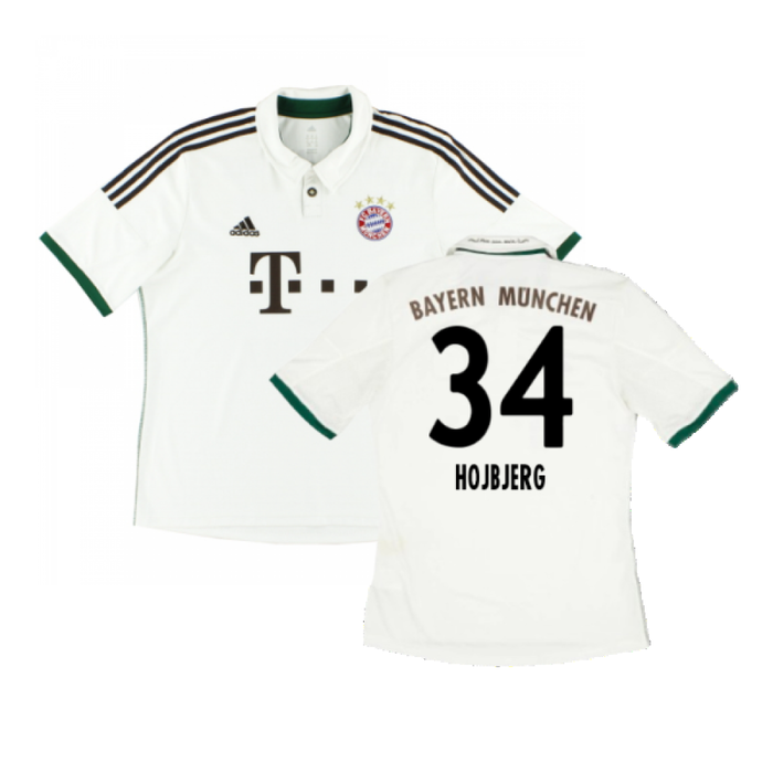 Bayern Munich 2013-14 Away Shirt (L) (Very Good) (Hojbjerg 34)