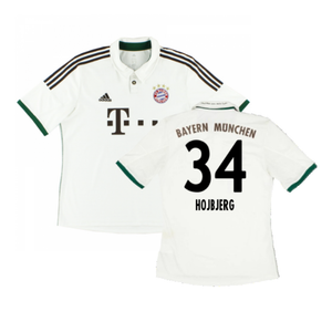 Bayern Munich 2013-14 Away Shirt (XXL) (Good) (Hojbjerg 34)_0