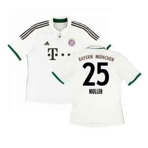 Bayern Munich 2013-14 Away Shirt (Excellent) (Muller 25)_0