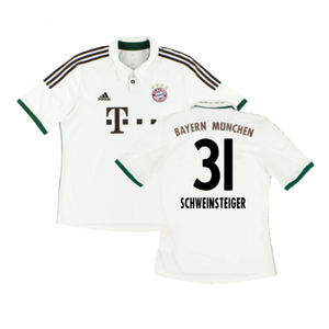 Bayern Munich 2013-14 Away Shirt (L) (Very Good) (Schweinsteiger 31)_0