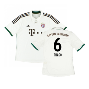 Bayern Munich 2013-14 Away Shirt (S) (Excellent) (Thiago 6)_0