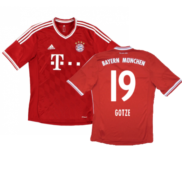 Bayern Munich 2013-14 Home Shirt (S) (Excellent) (Gotze 19)