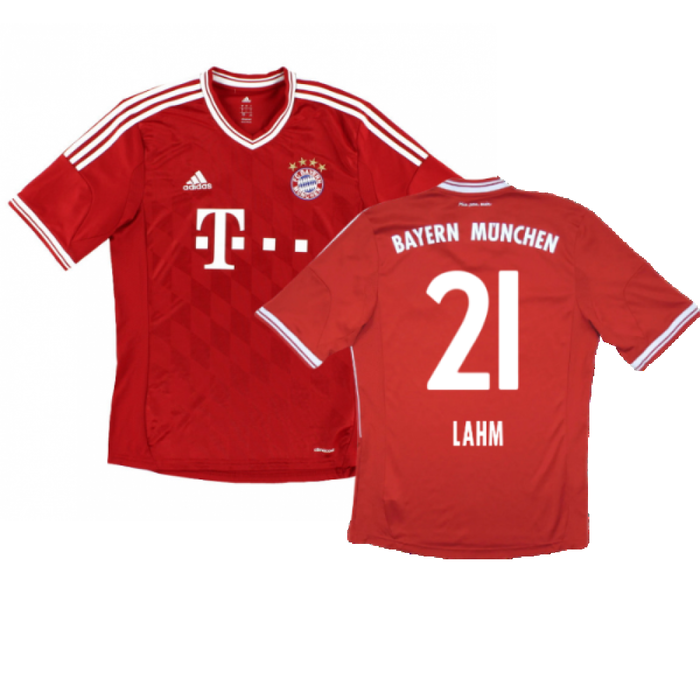 Bayern Munich 2013-14 Home Shirt (S) (Excellent) (Lahm 21)