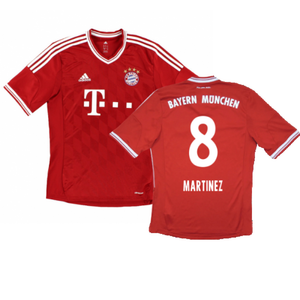 Bayern Munich 2013-14 Home Shirt (Excellent) (Martinez 8)_0