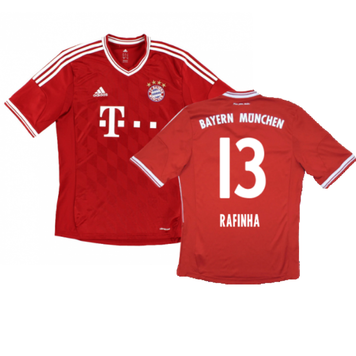 Bayern Munich 2013-14 Home Shirt (S) (Excellent) (Rafinha 13)