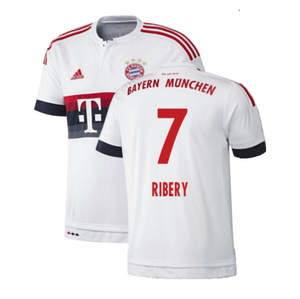 Bayern Munich 2015-16 Away Shirt (2XL) (Good) (Ribery 7)_0