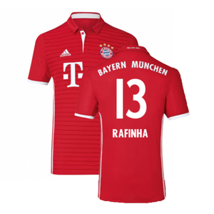 Bayern Munich 2016-17 Home Shirt (Excellent) (Rafinha 13)_0