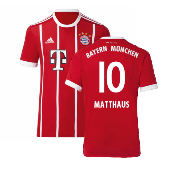 Bayern Munich 2017-18 Home Shirt (Excellent) (Matthaus 10)