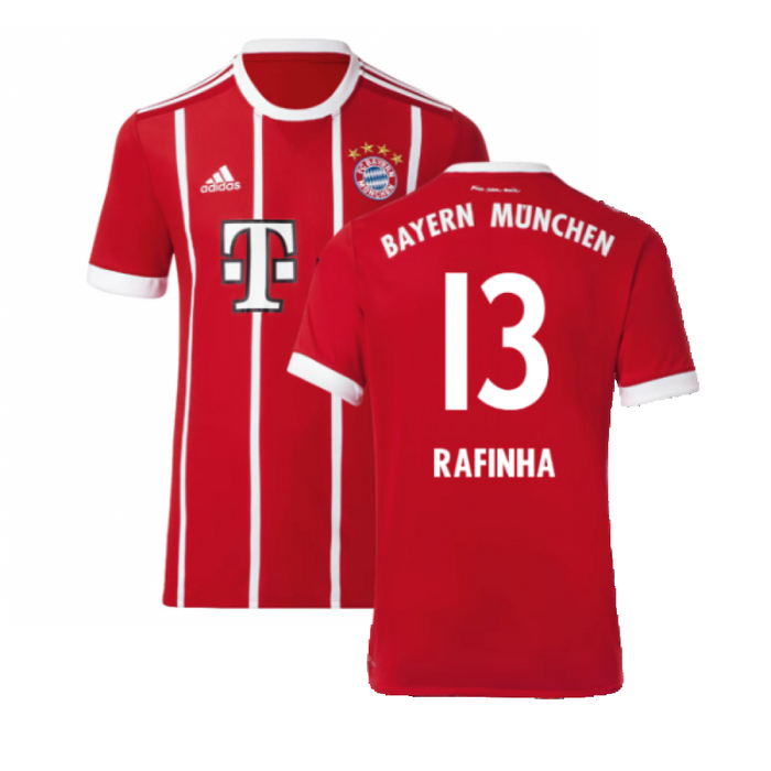 Bayern Munich 2017-18 Home Shirt (Excellent) (Rafinha 13)