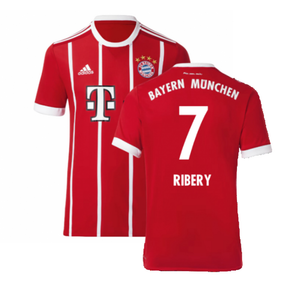 Bayern Munich 2017-18 Home Shirt (Excellent) (Ribery 7)_0