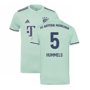 Bayern Munich 2018-19 Away Shirt (Excellent) (Hummels 5)_0