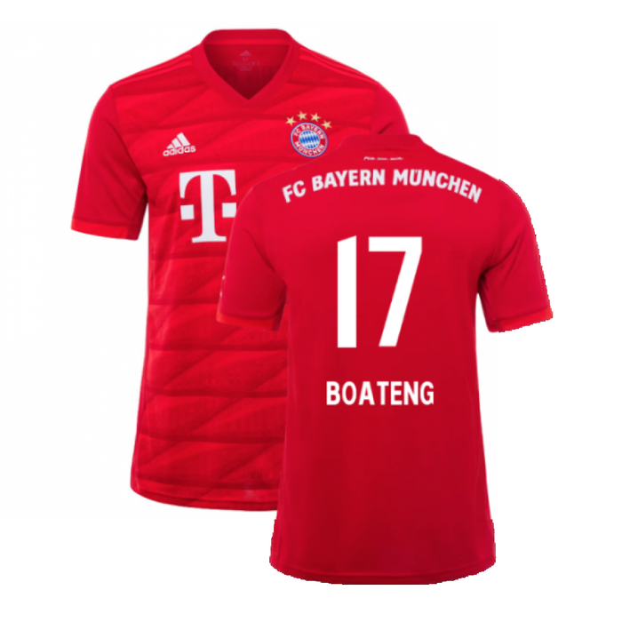 Bayern Munich 2019-20 Home Shirt (Mint) (BOATENG 17)