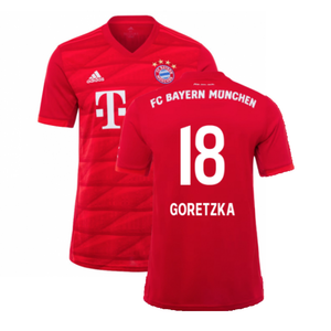 Bayern Munich 2019-20 Home Shirt (Mint) (GORETZKA 18)_0