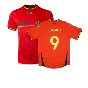 Belgium 2014-2015 Home Shirt (XL) (Excellent) (Lukaku 9)_0