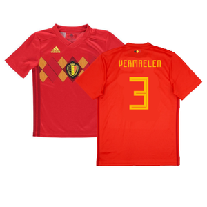 Belgium 2018-19 Home Shirt (XL) (Good) (Vermaelen 3)_0