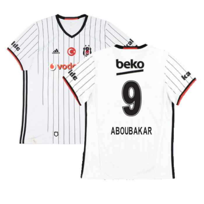 Besiktas 2016-17 Home Shirt (S) (Very Good) (Aboubakar 9)