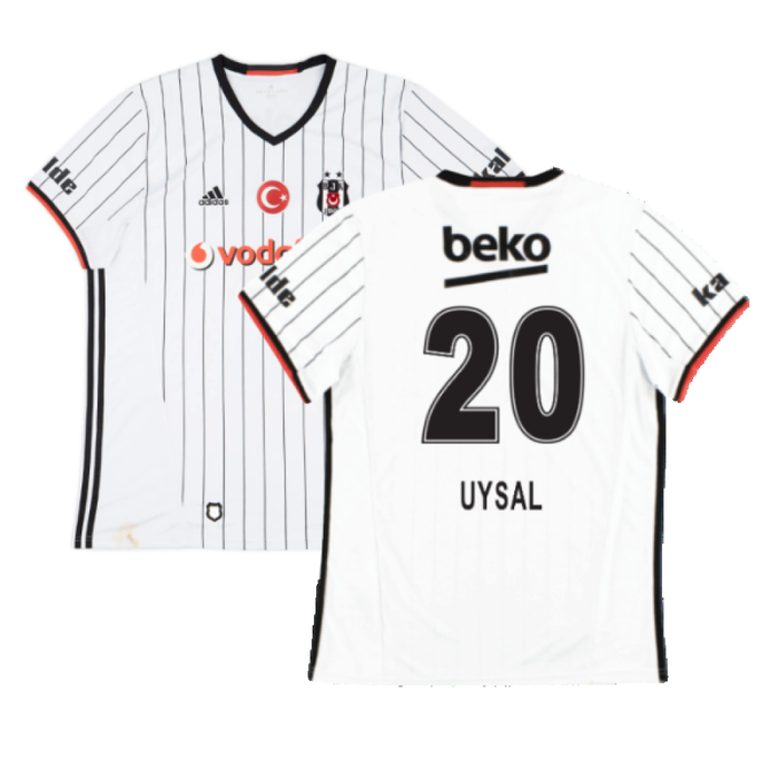 Besiktas 2016-17 Home Shirt (S) (Very Good) (Uysal 20)