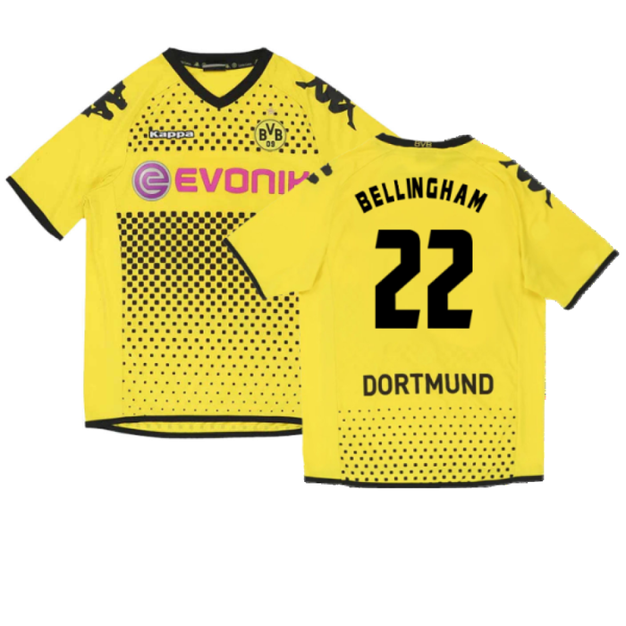 Borussia Dortmund 2011-12 Home Shirt (L) (Very Good) (Bellingham 22)