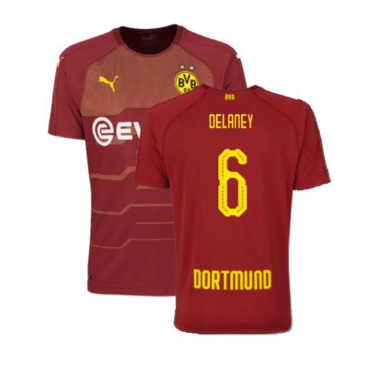 Borussia Dortmund 2018-19 Third Shirt (S) (Mint) (Delaney 6)_0
