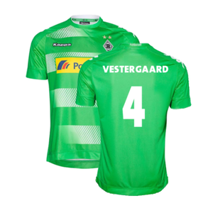 Borussia Monchengladbach 2016-18 Away Shirt (M) Hazard #10 (Very Good) (Vestergaard 4)_0