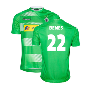 Borussia Monchengladbach 2017-18 Away Shirt (XXL) (Fair) (Benes 22)_0