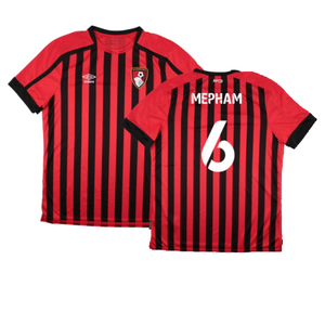 Bourenmouth 2021-22 Home Shirt (Sponsorless) (M) (Mint) (Mepham 6)_0