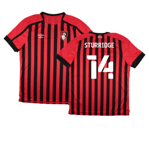 Bourenmouth 2021-22 Home Shirt (Sponsorless) (XL) (Very Good) (Sturridge 14)_0