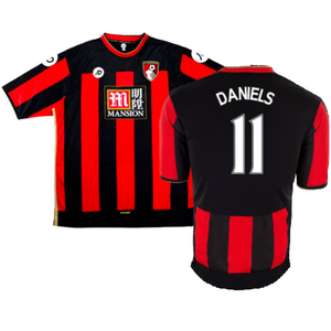Bournemouth 2015-16 Home (L) (Excellent) (Daniels 11)_0